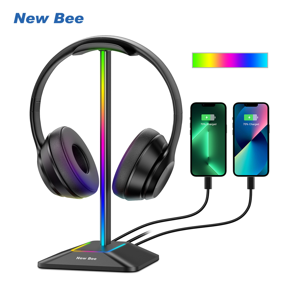 Esports Gaming Headphones - 새로운 Bee Z8 RGB 헤드폰 스탠드