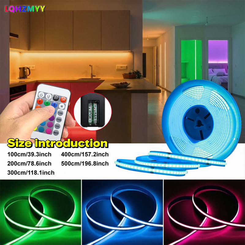 빛의 흔적 없는 RGB 색상 변경 가능 Cob LED  - Esports Gaming Remote 리뷰 및 가격