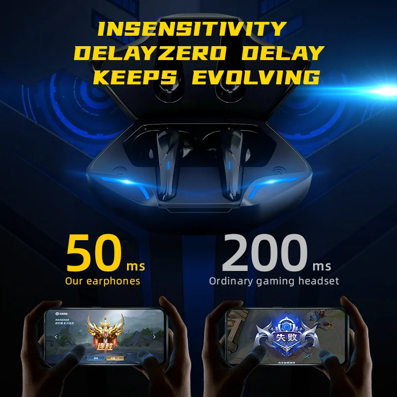 새로운 스타일 X15 TWS 무선 블루투스 헤드셋 게이 - Esports Gaming Headphones 리뷰 및 가격