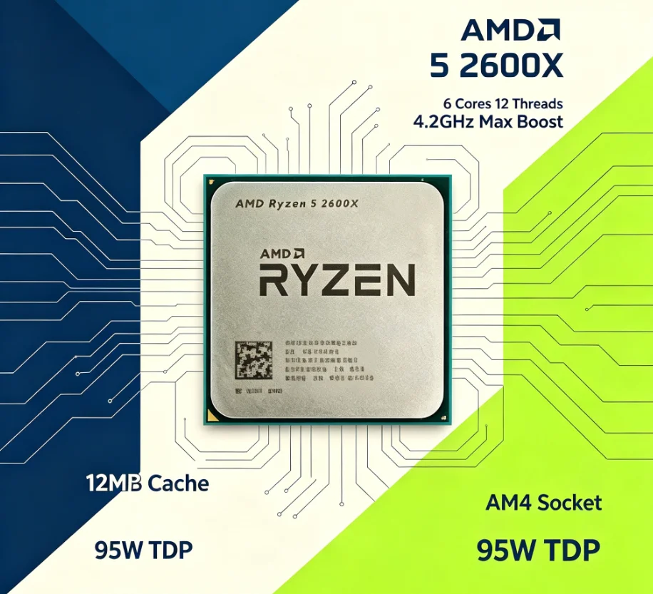AMD R5 2600X 12nm AM4 데스크탑 프로세 - Esports In Gaming 리뷰 및 가격